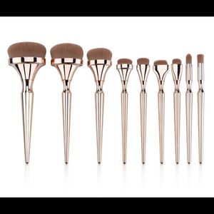 9pc Makeup Brush set